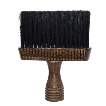 Neck Face Duster Brush Salon Hair Cleaning Wooden Sweep Brush Hairdressing Hair Cleaner Hairbrush Sweep Comb Tools